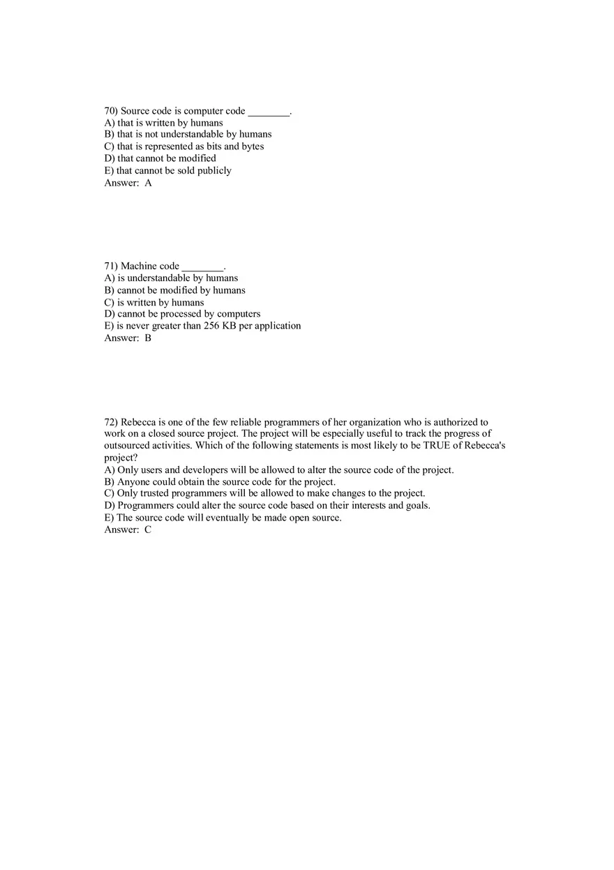 Using MIS - Hardware, Software, and Mobile Systems Answer Key 3 - Page 2