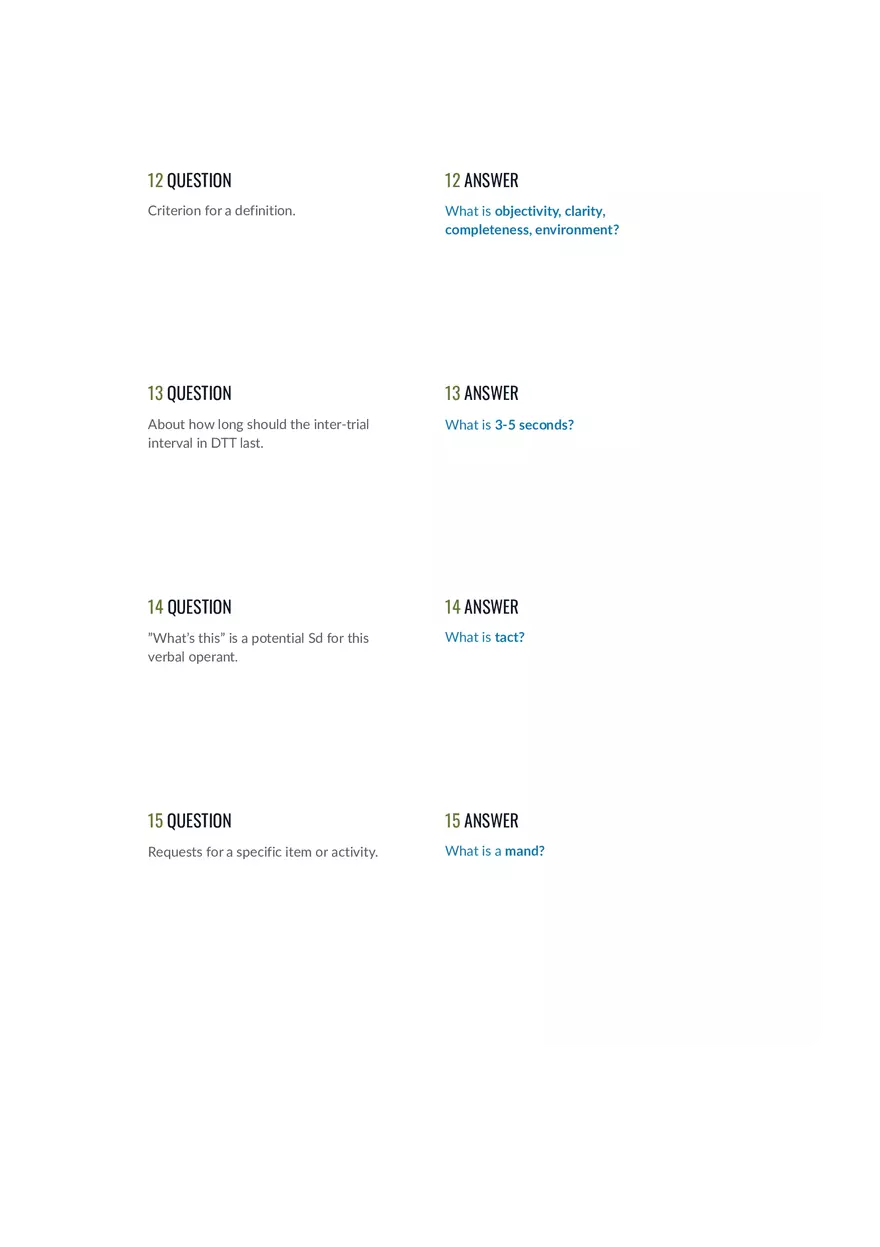 Training Glossary Answer Key - Page 14