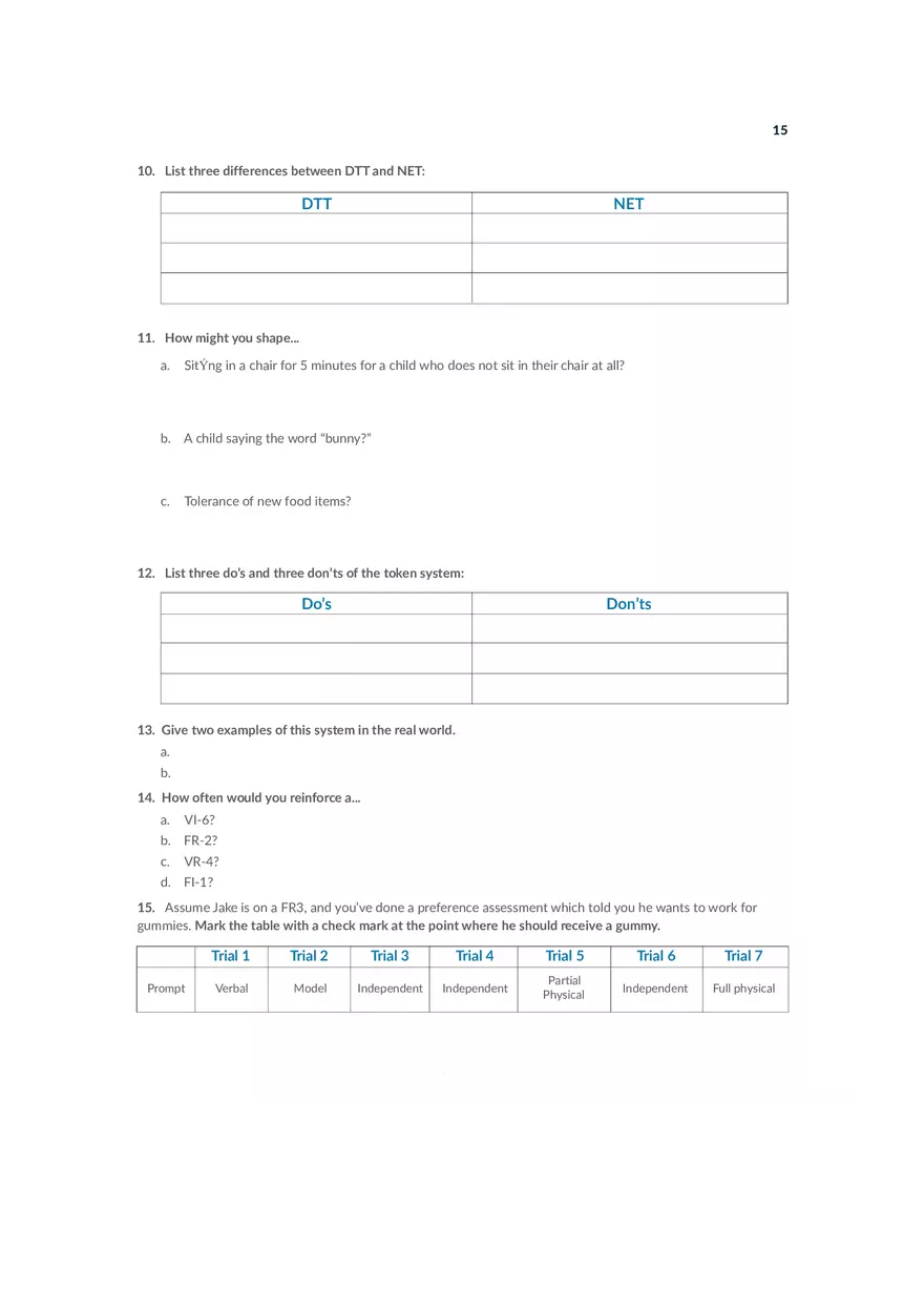 Training Glossary Answer Key - Page 4