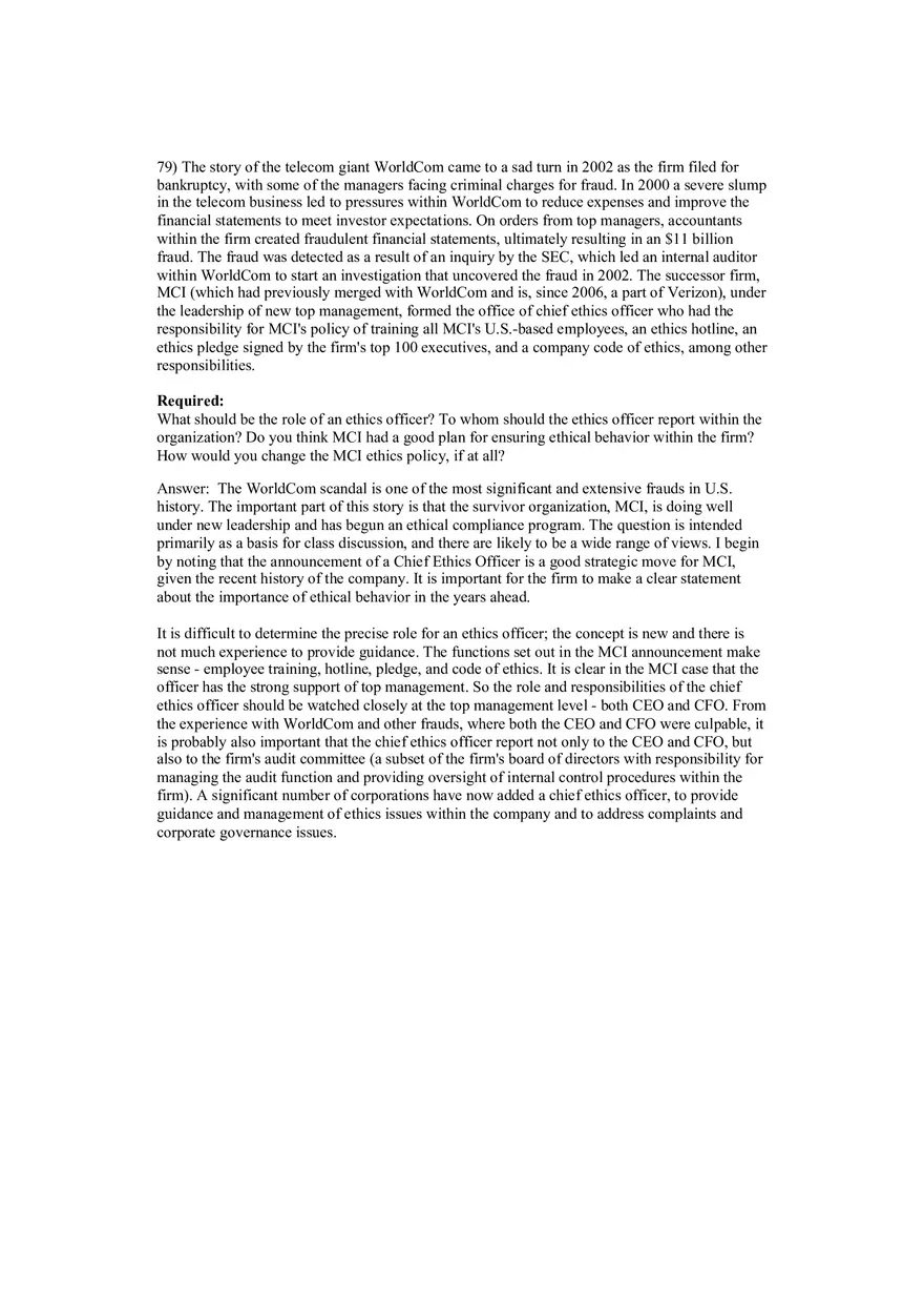 Cost Management - A Strategic Emphasis Answer Key Part 4 - Page 6