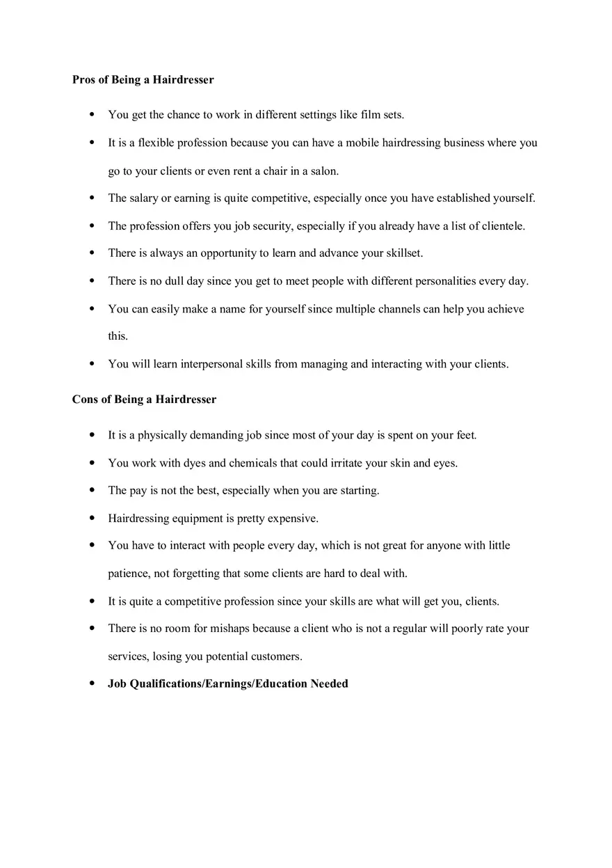 Hairdresser Vs. Hair Stylist - Page 2