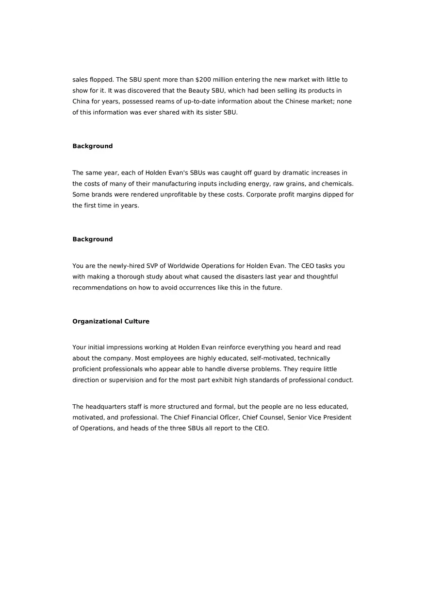 Organizational Structure Simulation - Page 2