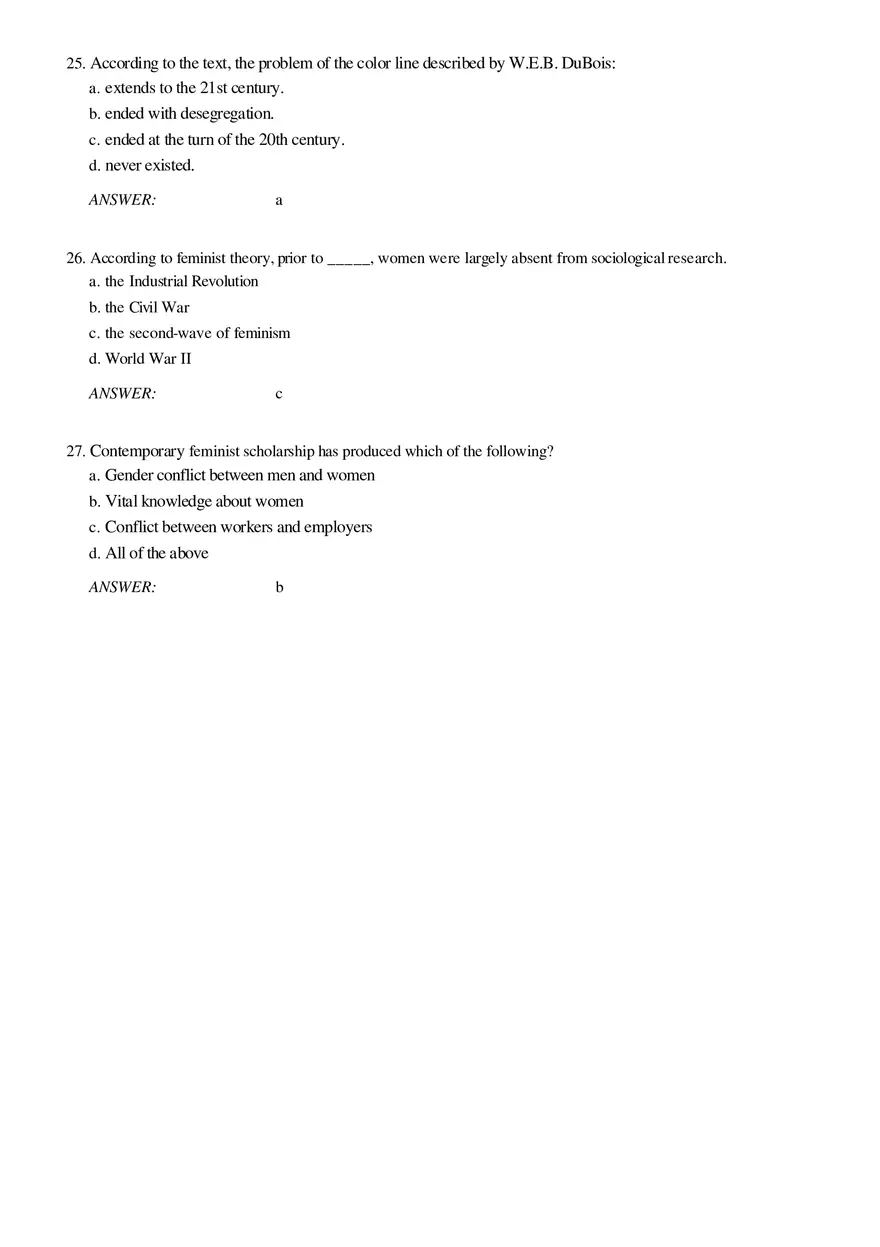 Solutions and Test Bank For Sociology Part 1 - Page 9