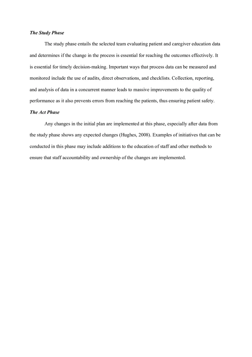 Nursing Leadership Final Project Education for Better Patient Outcome - Page 7