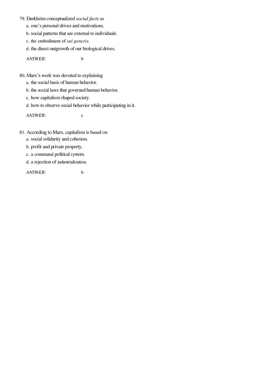 Solutions and Test Bank For Sociology Part 3 - Page 7