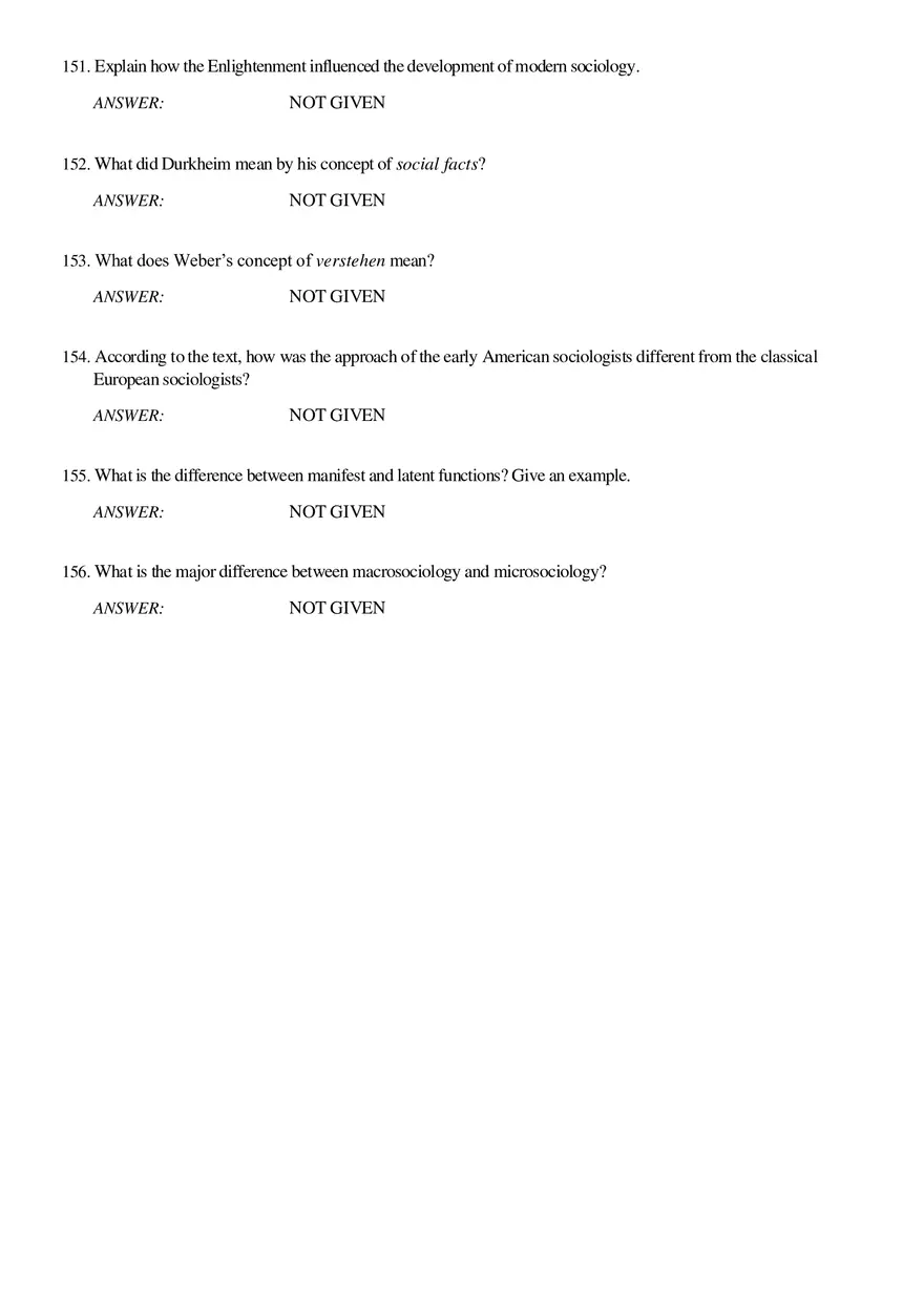 Solutions and Test Bank For Sociology Part 4 - Page 8