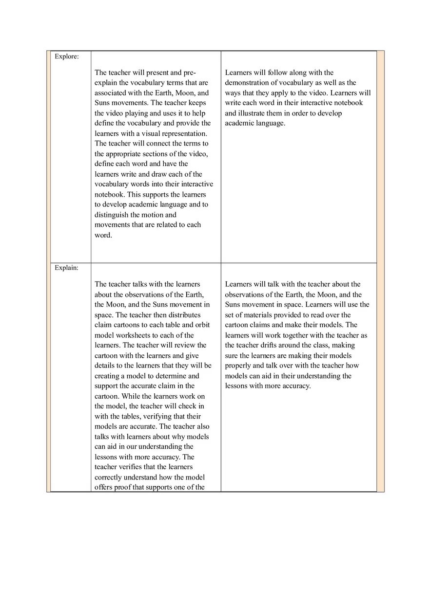 Incorporating a Hands-on Scientific Experiment Lesson Plan Template - Page 3