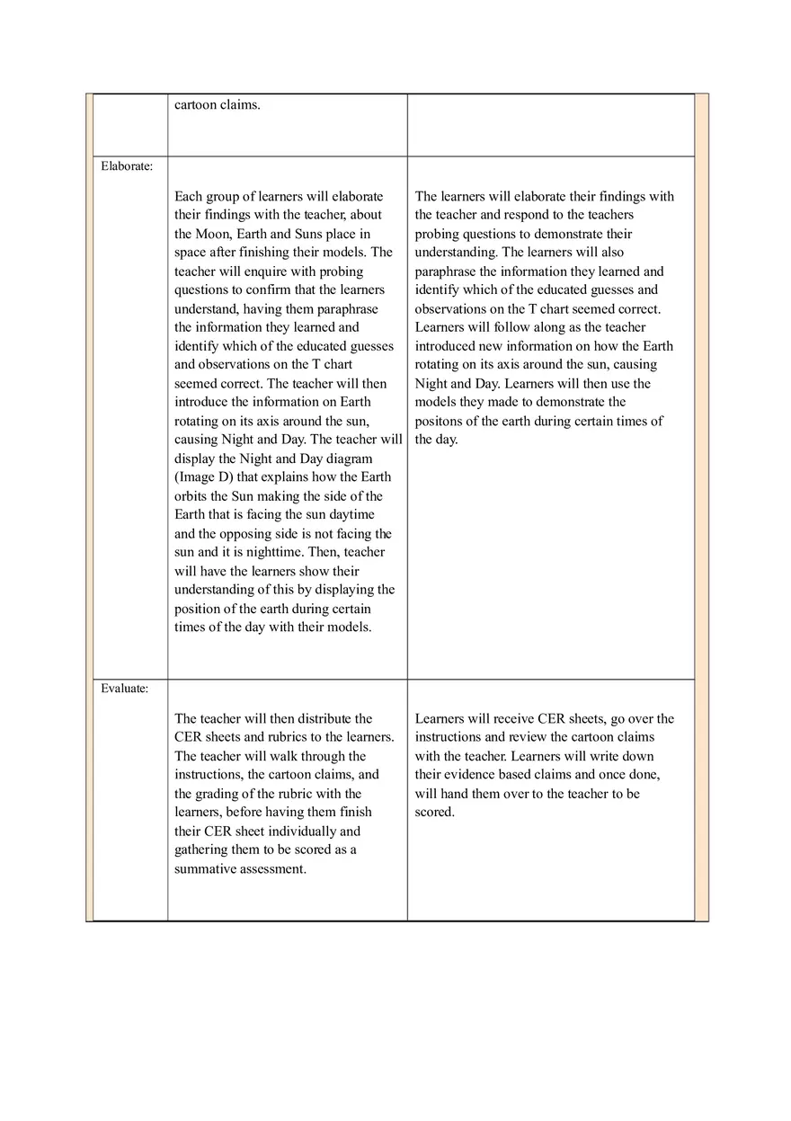 Incorporating a Hands-on Scientific Experiment Lesson Plan Template - Page 4