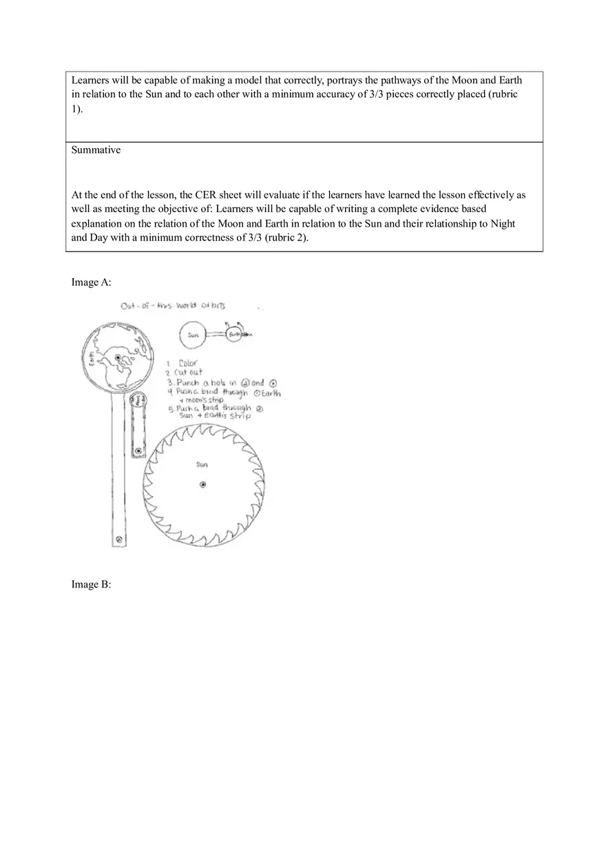 Incorporating a Hands-on Scientific Experiment Lesson Plan Template - Page 6