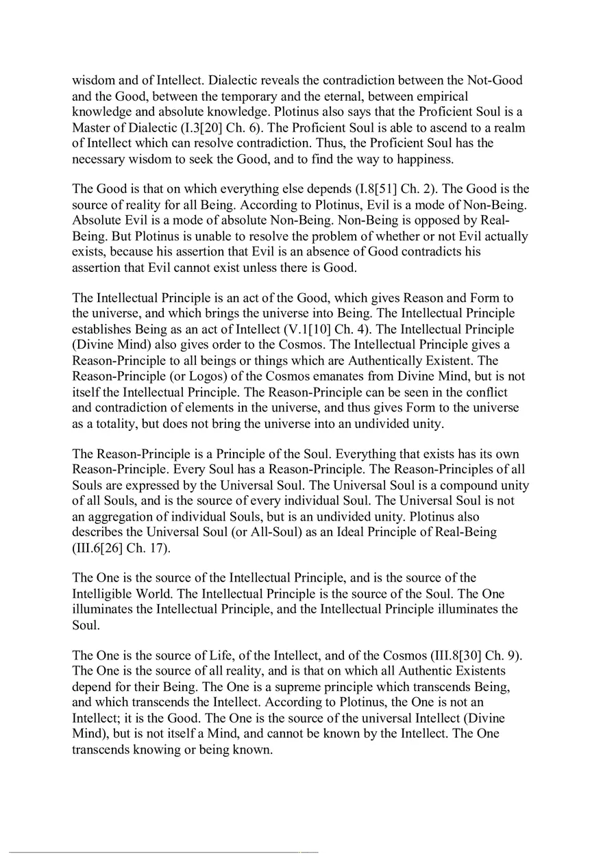 Plotinus - Summary The Enneads - Page 2