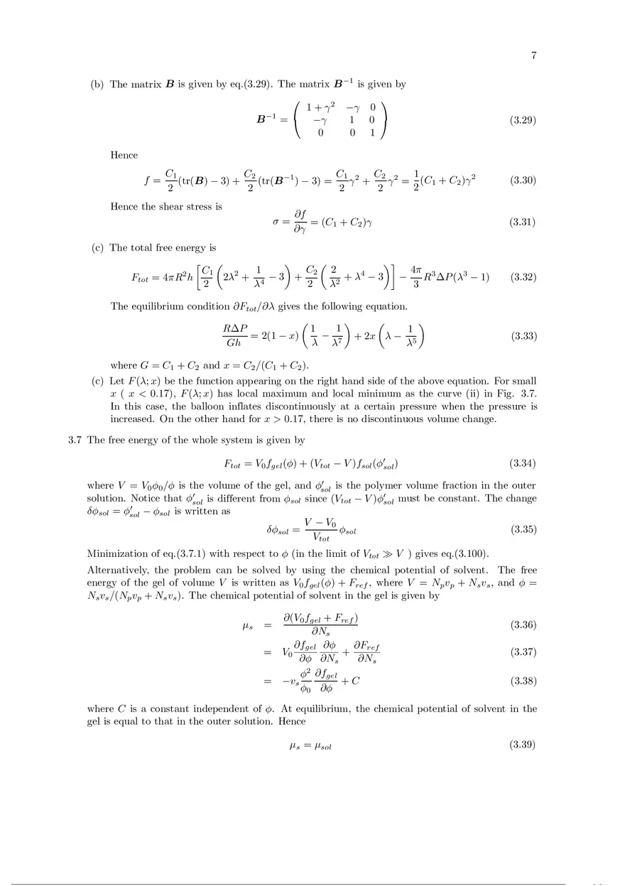 Soft Matter Physics - Solutions to Exercises Part 1 - Page 9