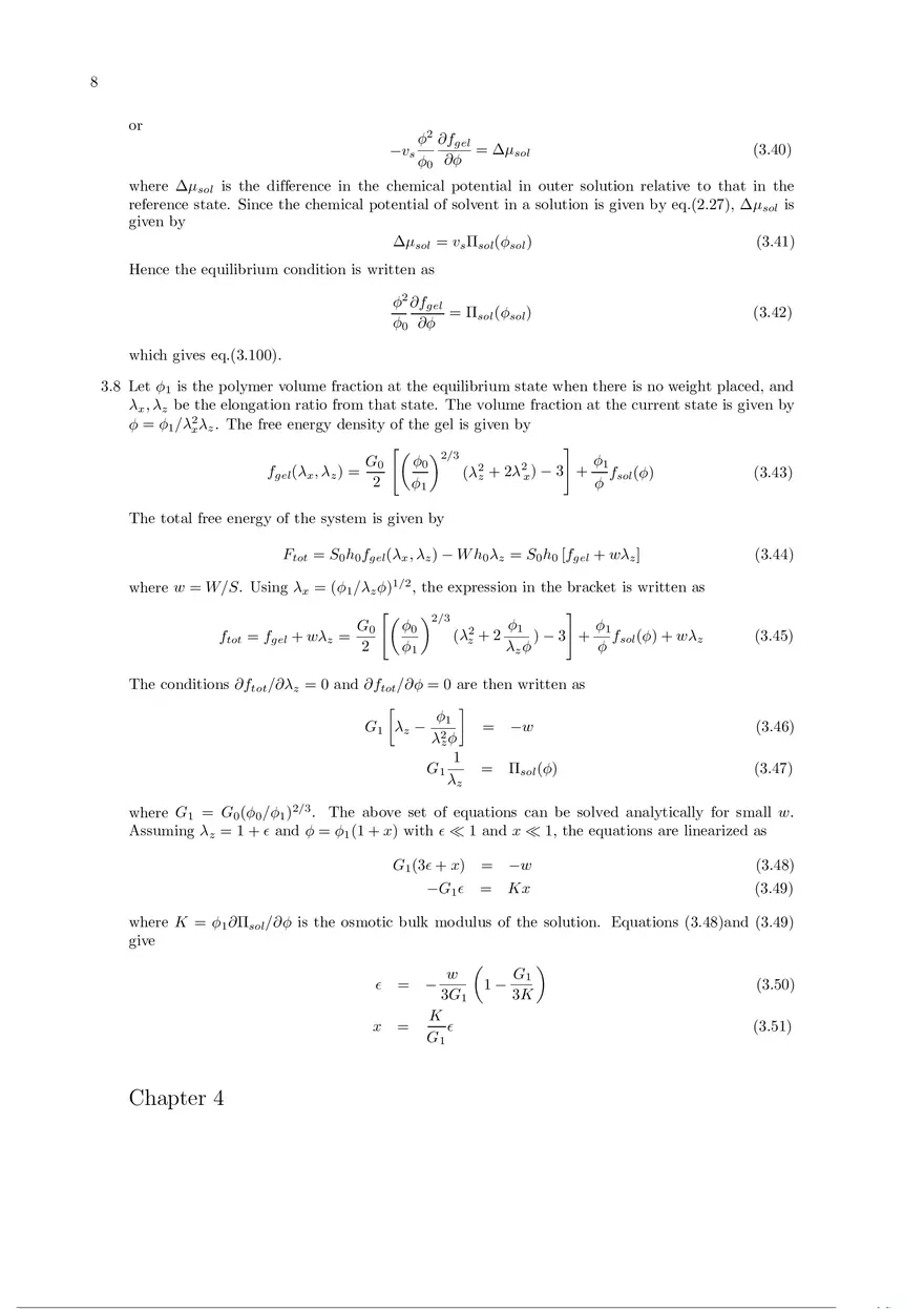 Soft Matter Physics - Solutions to Exercises Part 1 - Page 10