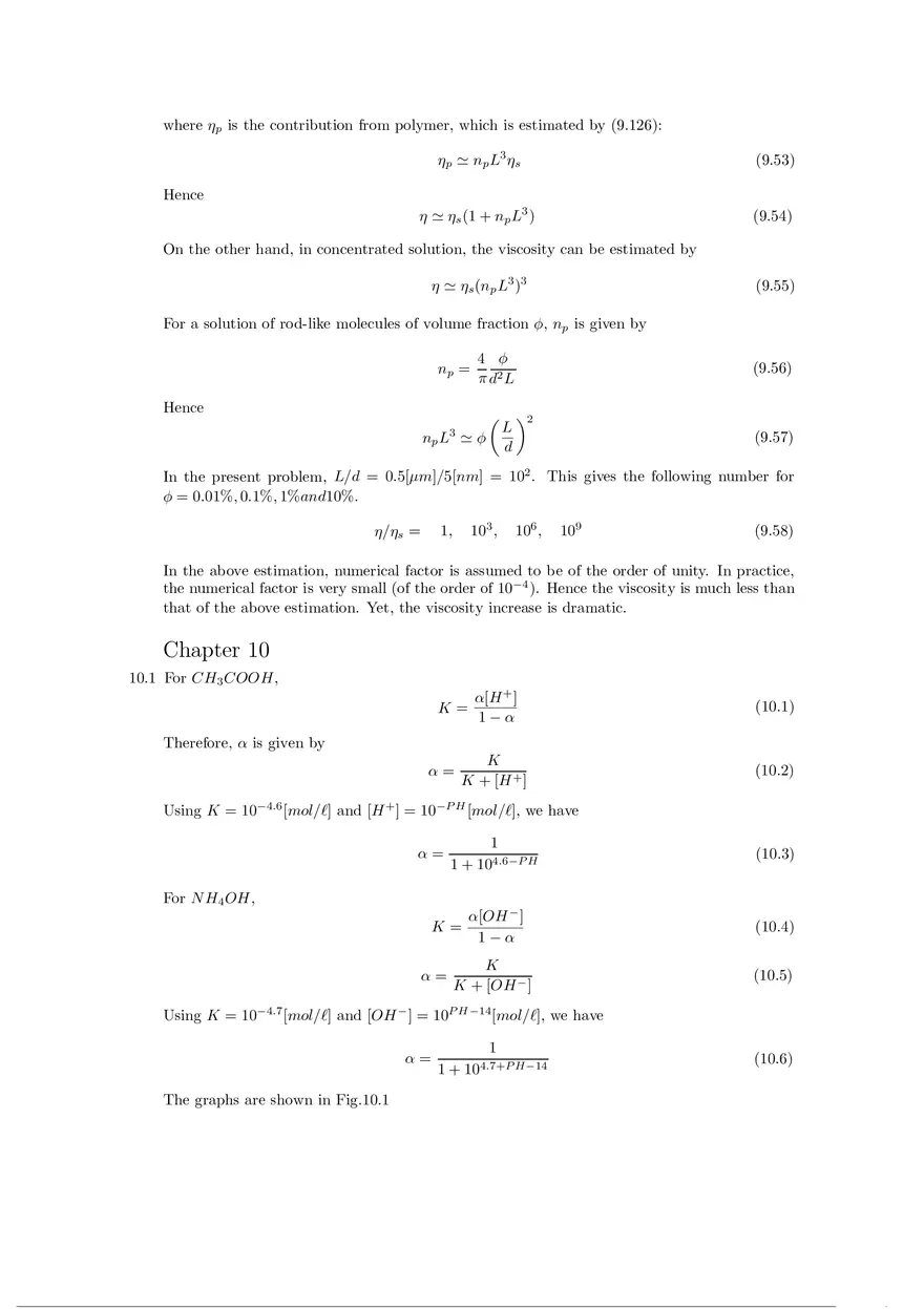 Soft Matter Physics - Solutions to Exercises Part 4 - Page 6