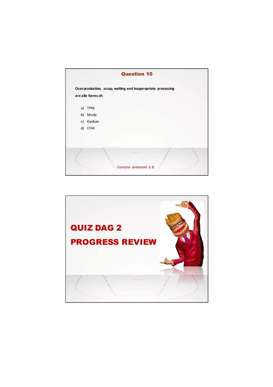 Quiz Dag 1 Progress Review Part 1 - Page 7
