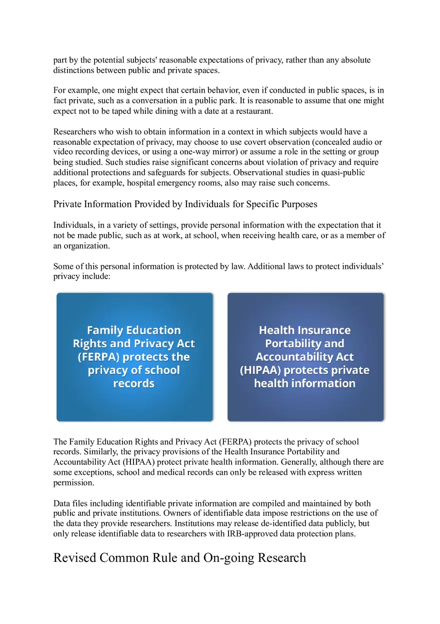 Defining Research with Human Subjects - Page 6