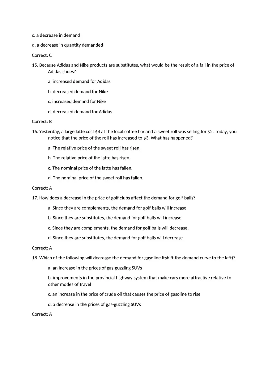 Principles of Macroeconomics Chapter 3 Supply and Demand - Page 5