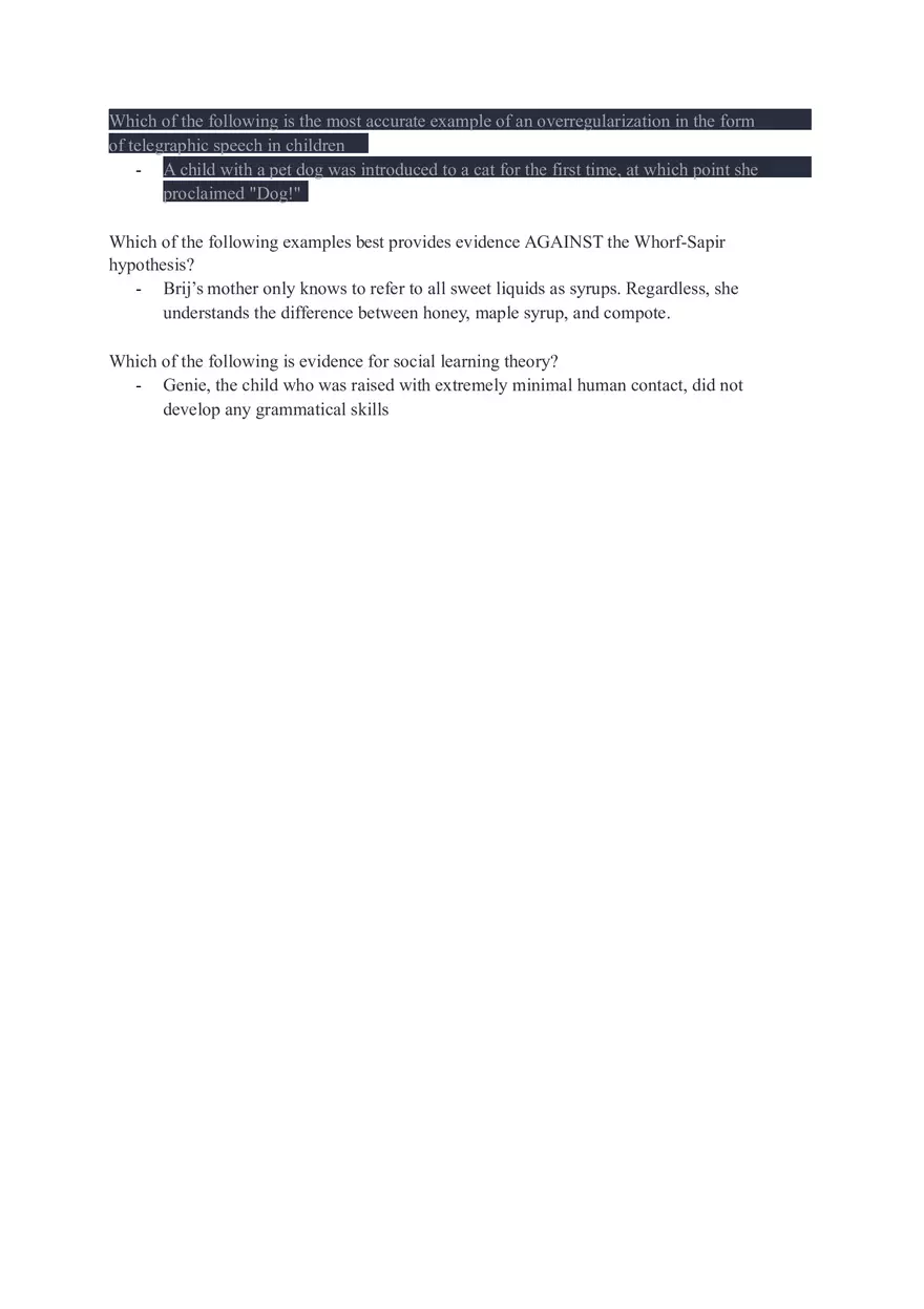 Pre-quiz #5 Language and Linguistics - Page 4