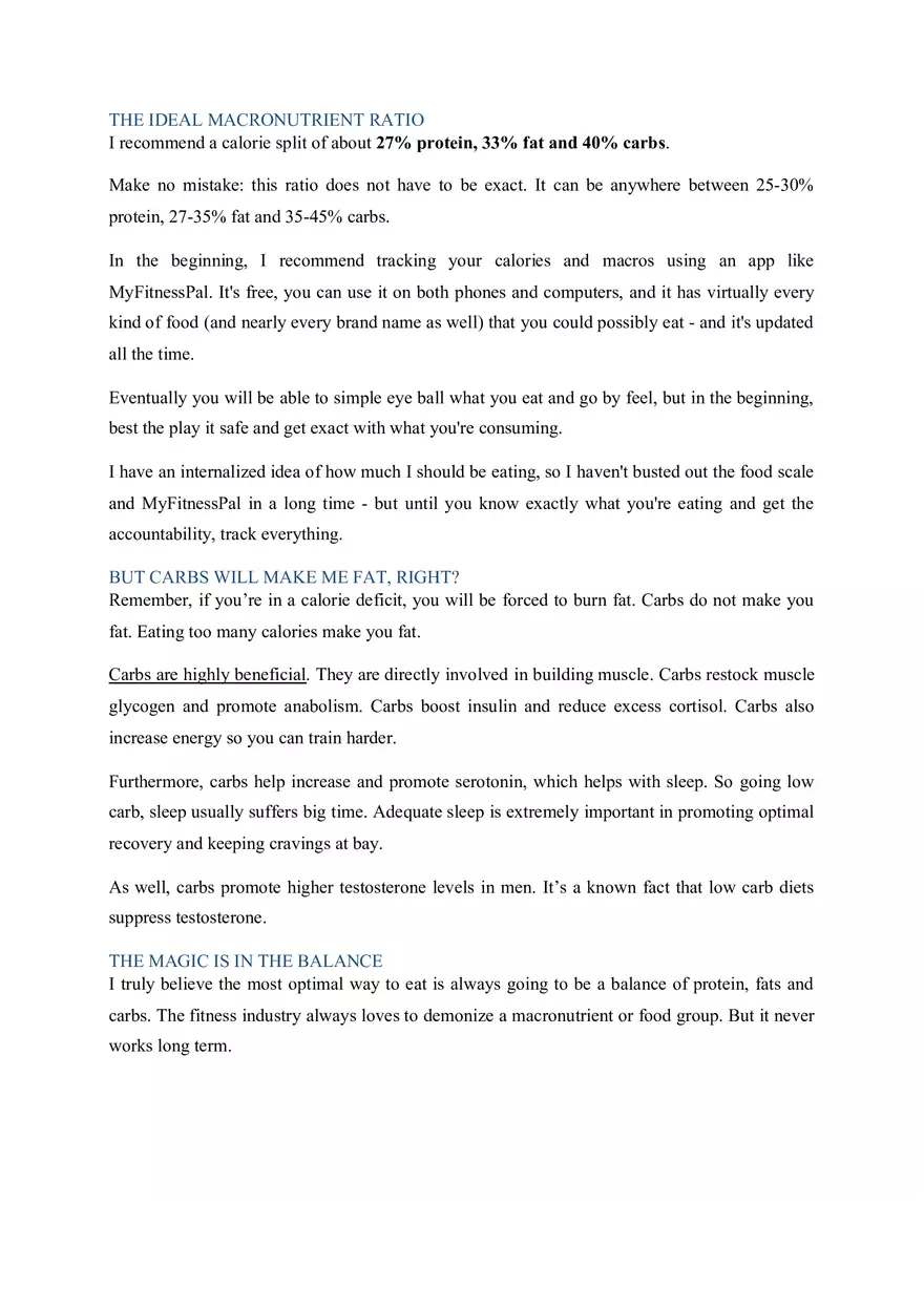 The Warrior Shredding Program 2.0 Part 2 - Page 1