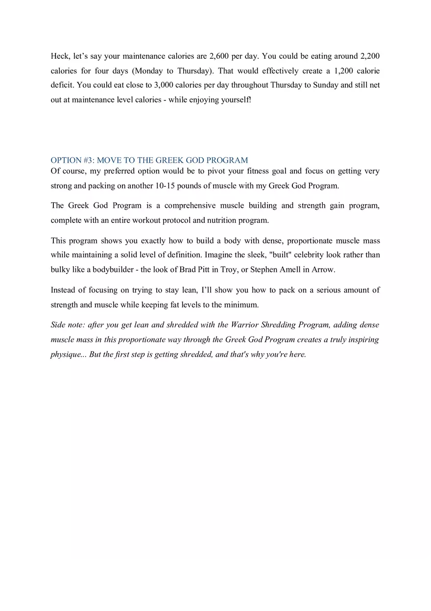 The Warrior Shredding Program 2.0 Part 2 - Page 3