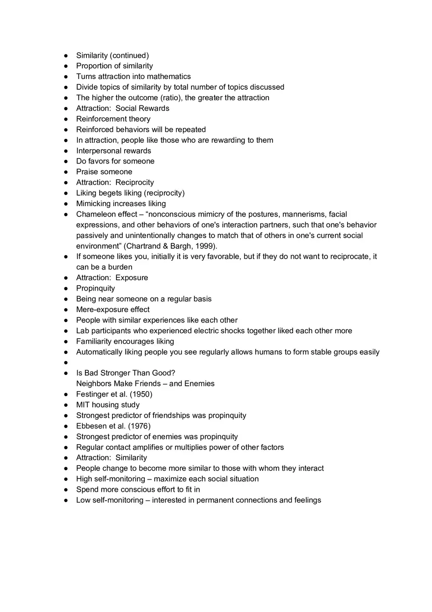Attraction and Close Relationships - Page 8