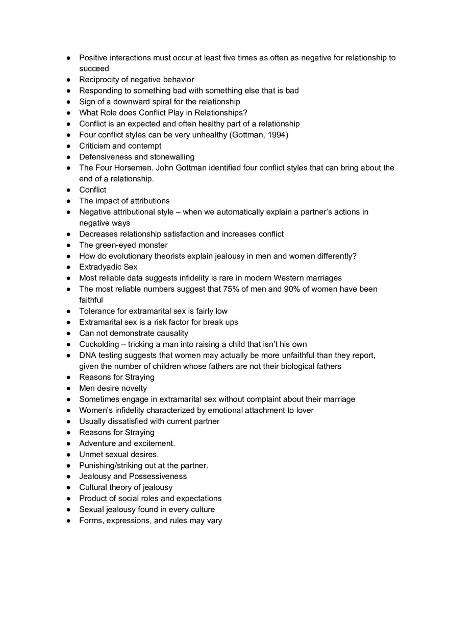Attraction and Close Relationships - Page 3