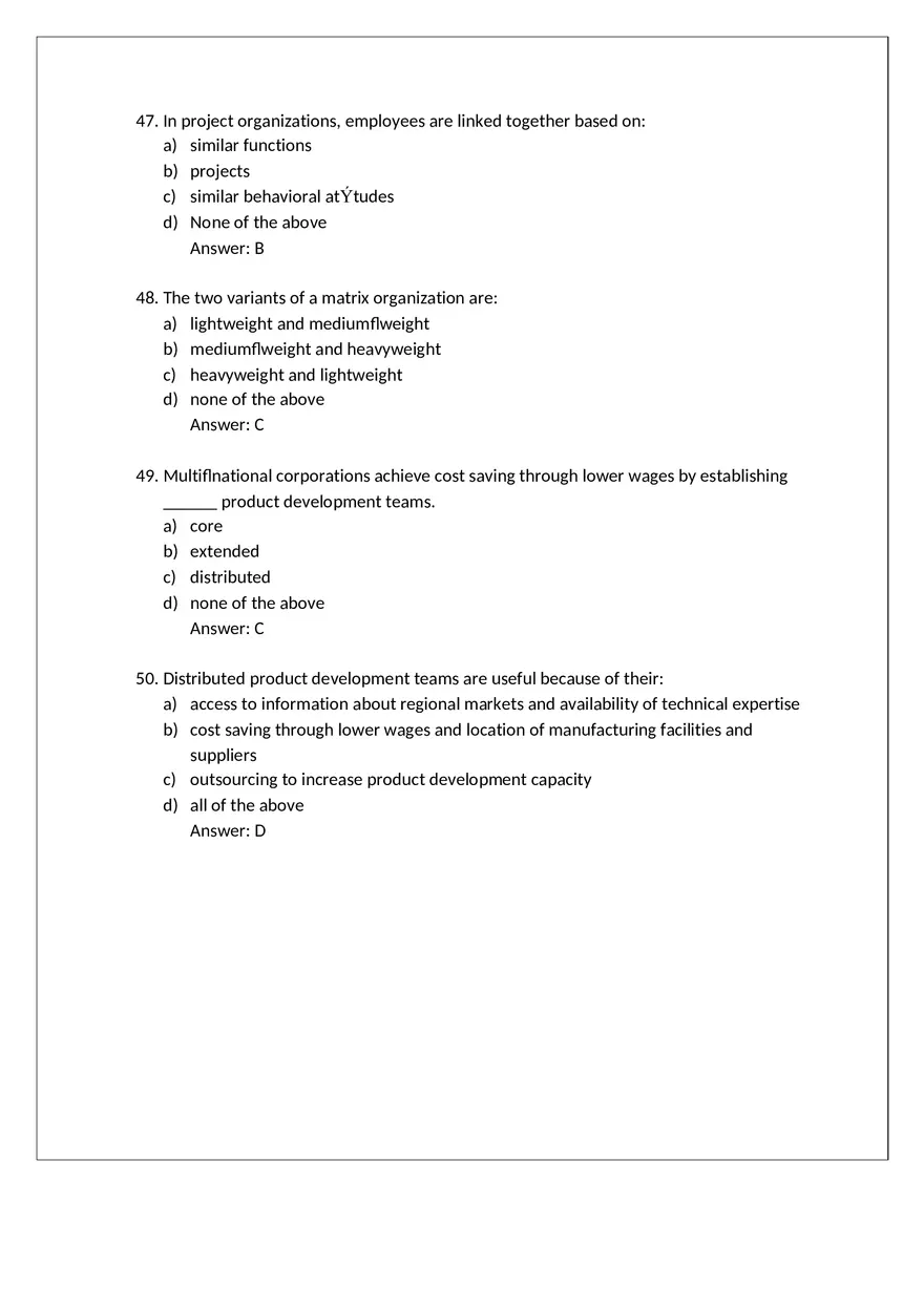Product Design Exam Answers Part 2 - Page 7