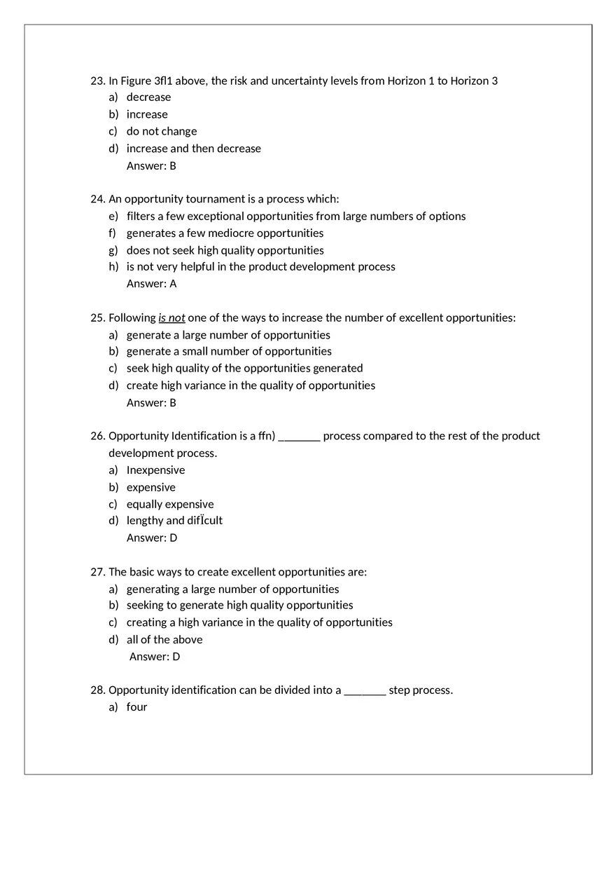 Product Design Exam Answers Part 2 - Page 9