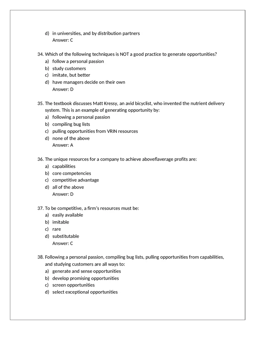 Product Design Exam Answers Part 2 - Page 11