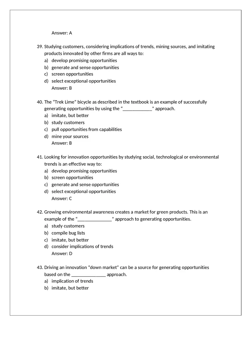 Product Design Exam Answers Part 2 - Page 12