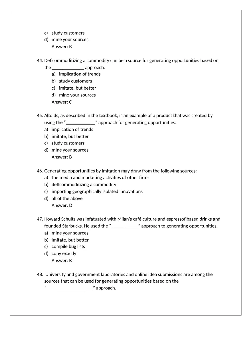 Product Design Exam Answers Part 2 - Page 13