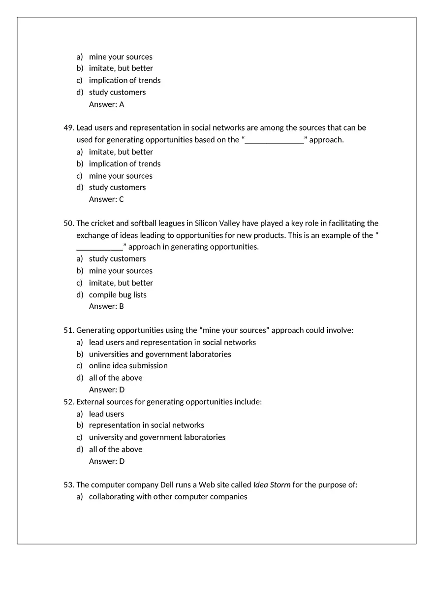 Product Design Exam Answers Part 2 - Page 3