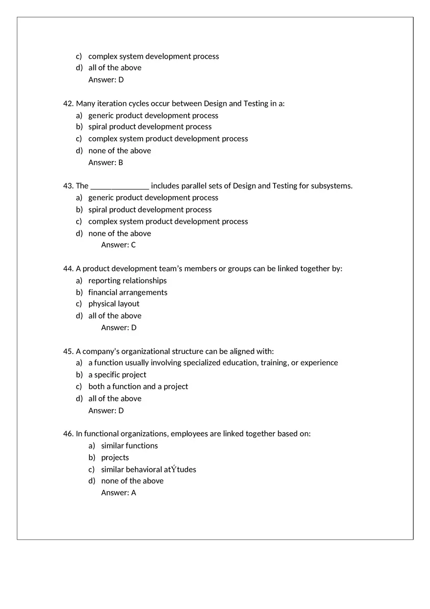 Product Design Exam Answers Part 2 - Page 6
