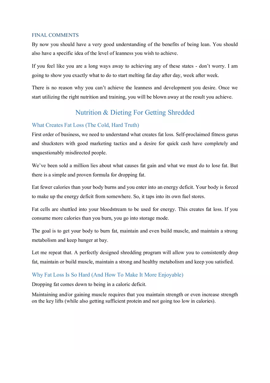 The Warrior Shredding Program 2.0 Part 1 - Page 9