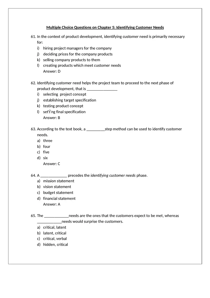 Product Design Exam Answers Part 3 - Page 7
