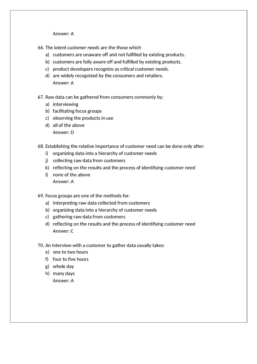 Product Design Exam Answers Part 3 - Page 8