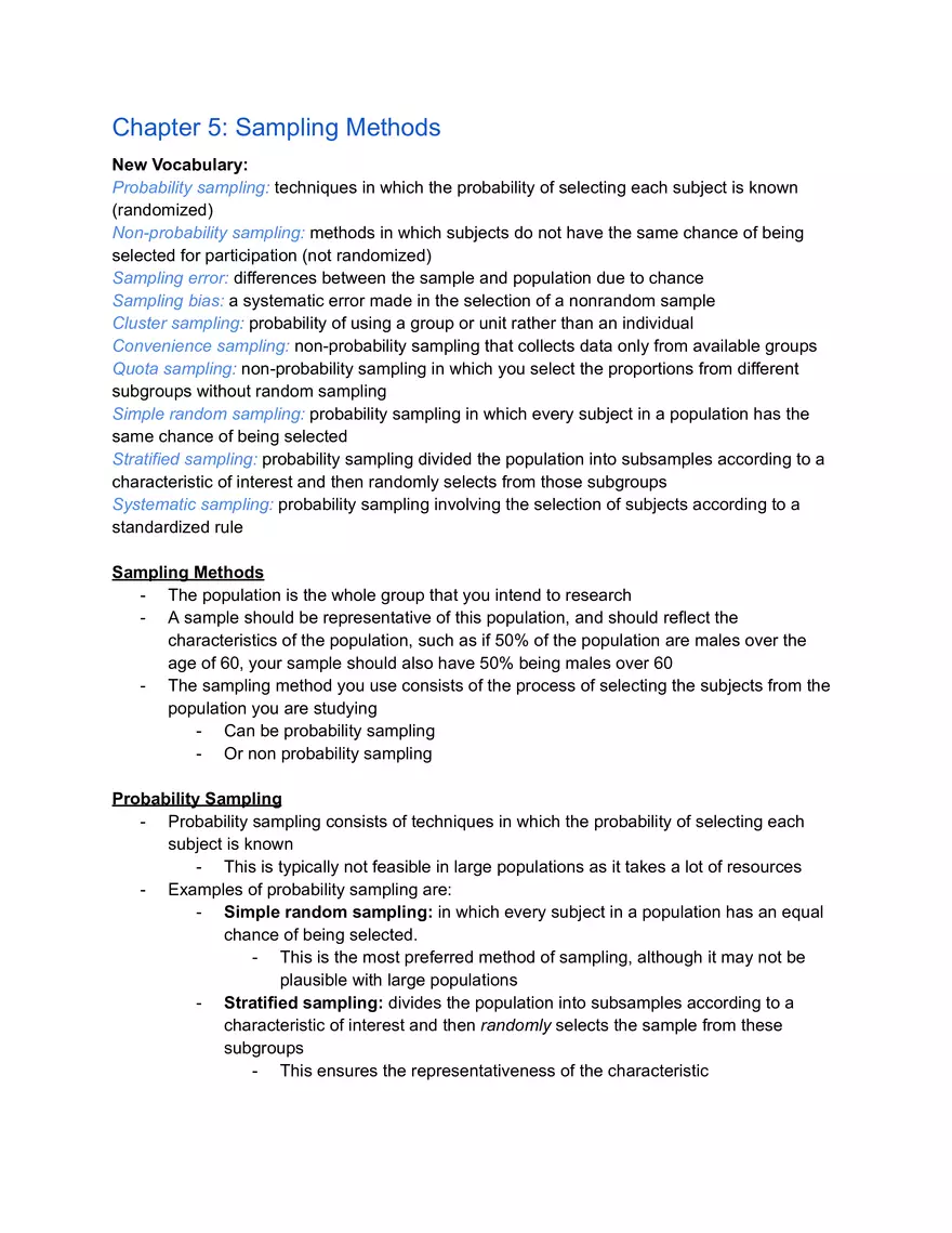 Chapter 5: Sampling Methods - Page 1