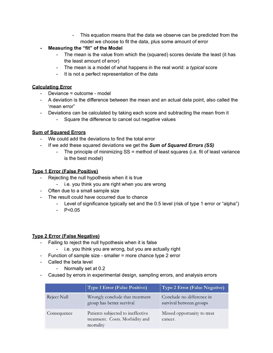 Statistics Lecture 4: Error & Confidence Intervals - Page 2