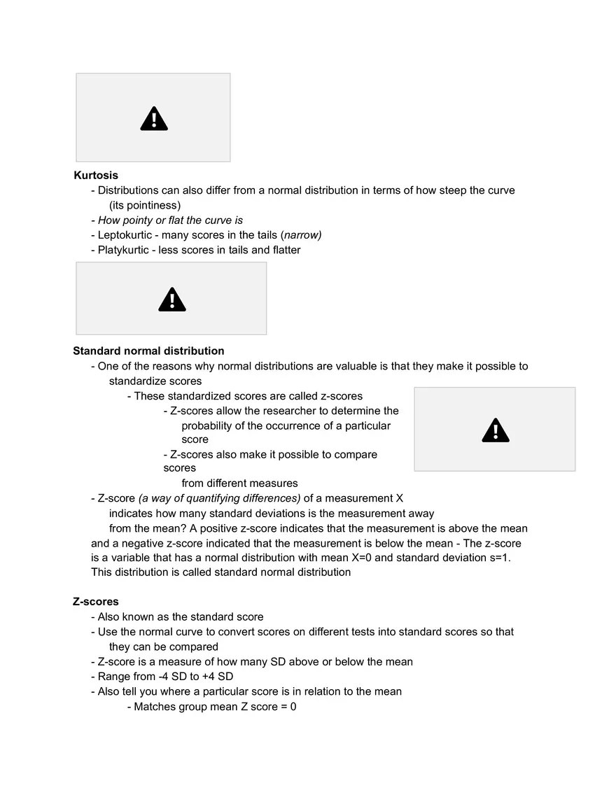Nurs 211 - Stats Lecture 2 Notes - Page 8