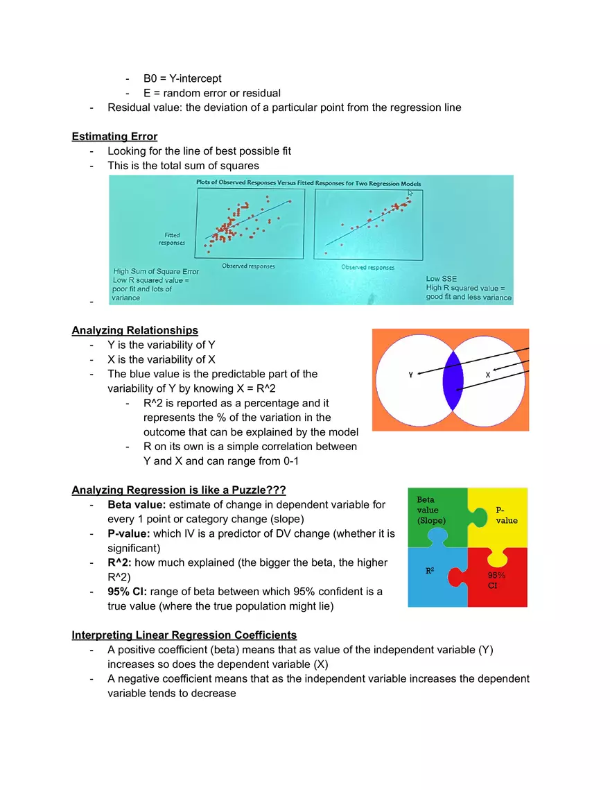 Statistics Lecture 10: Regression - Page 2