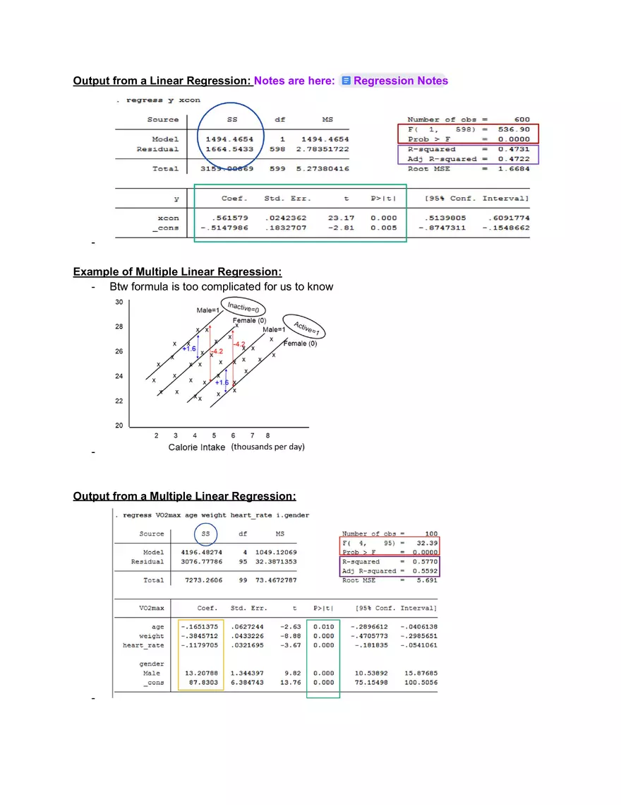 Statistics Lecture 10: Regression - Page 3