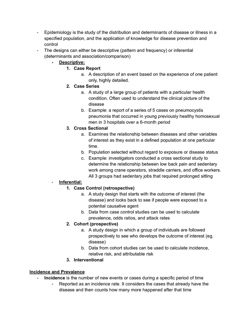 Statistics Lecture 11: Evidence, Epidemiology, Odds & Risk - Page 2