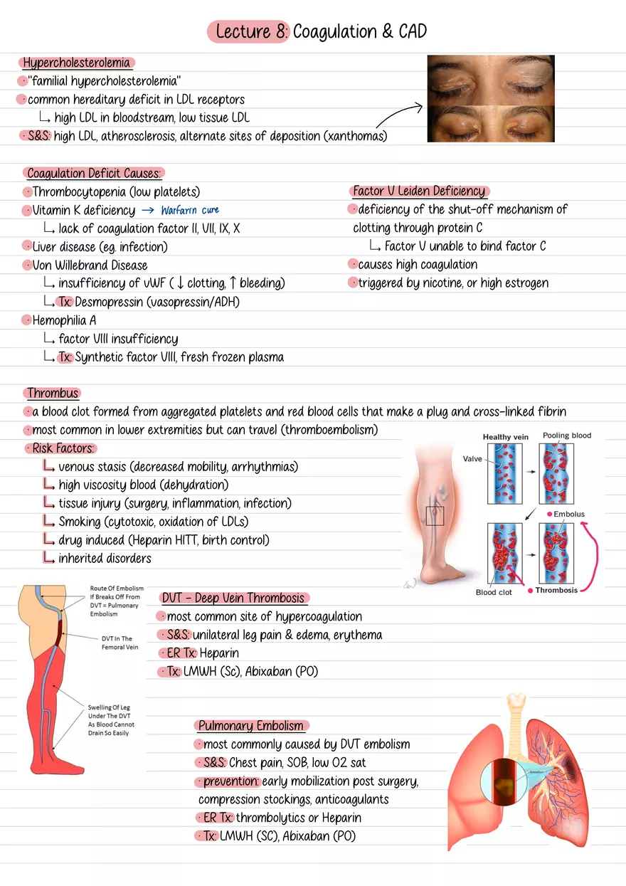 Lecture 8: Coagulation & CAD - Page 1