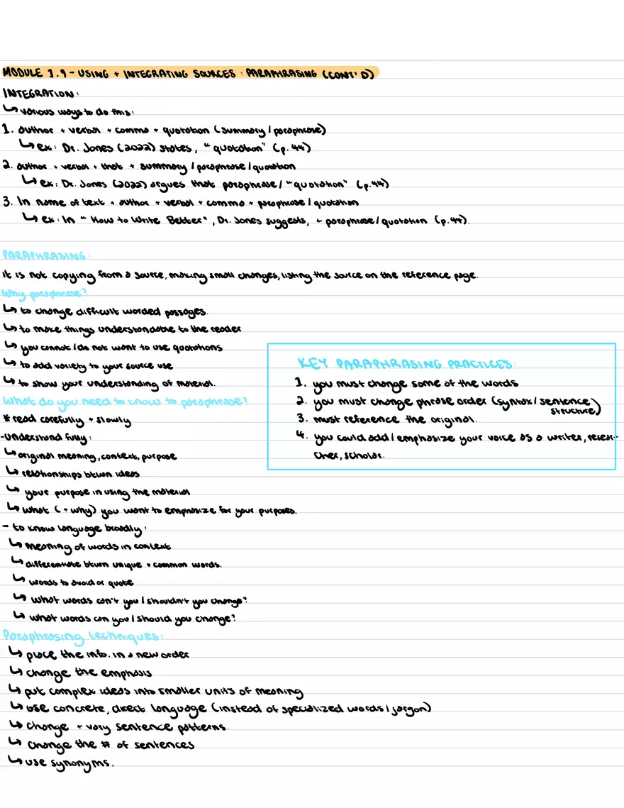Term 1 Module Notes - Page 7