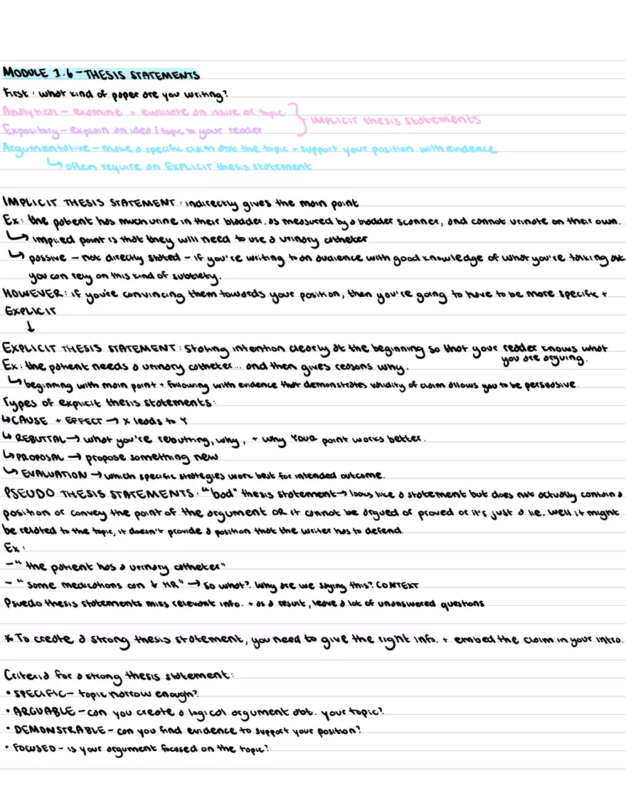 Term 1 Module Notes - Page 3