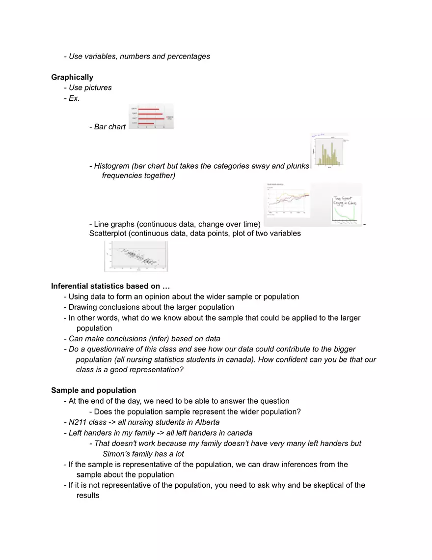 Nurs 211 - Stats Lecture 1 Notes - Page 5
