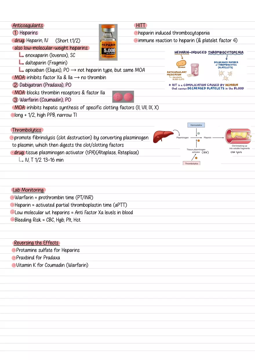 Lecture 7: Atherosclerosis & Coagulation - Page 4