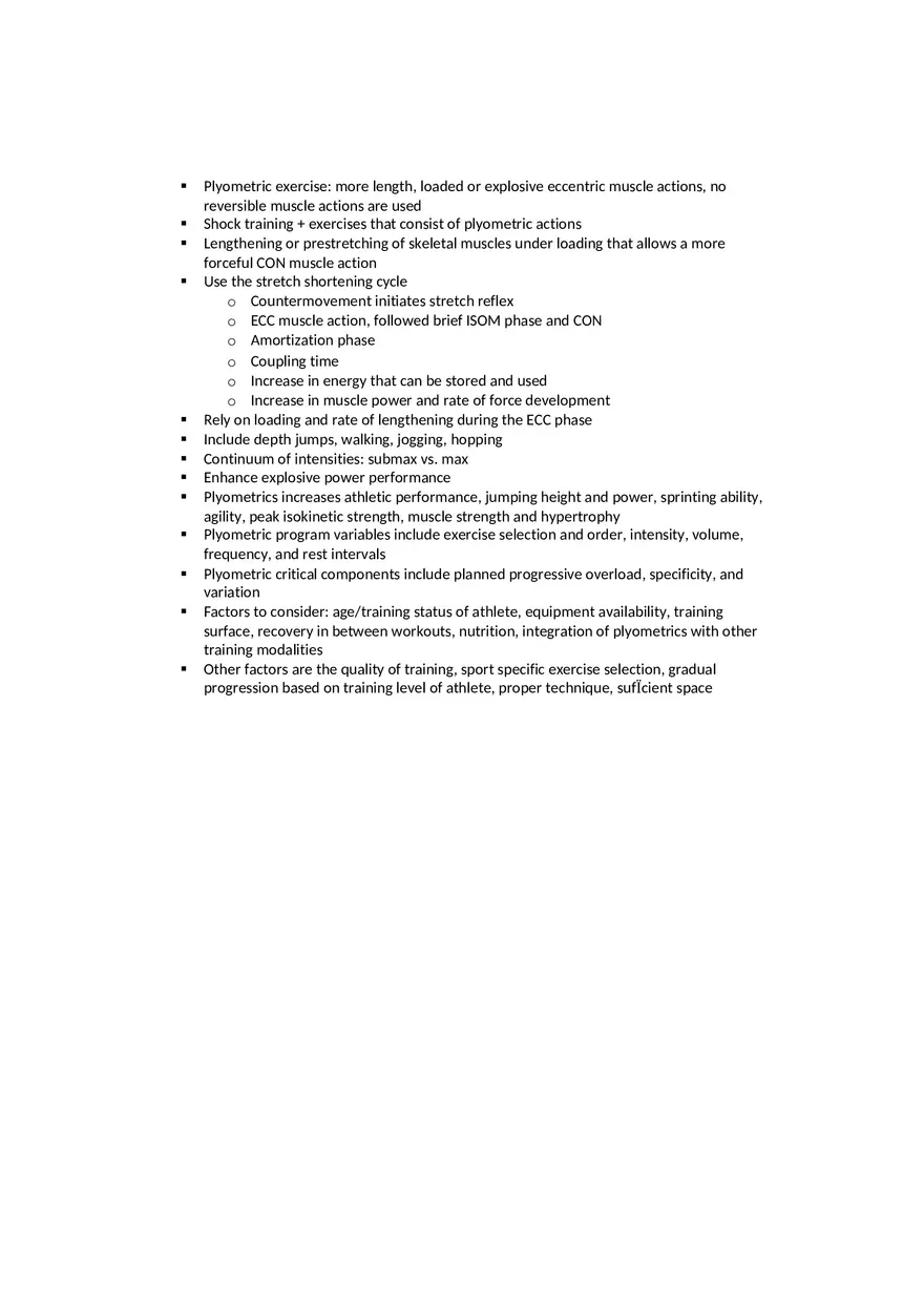 Plyometric Training and Performance - Page 1