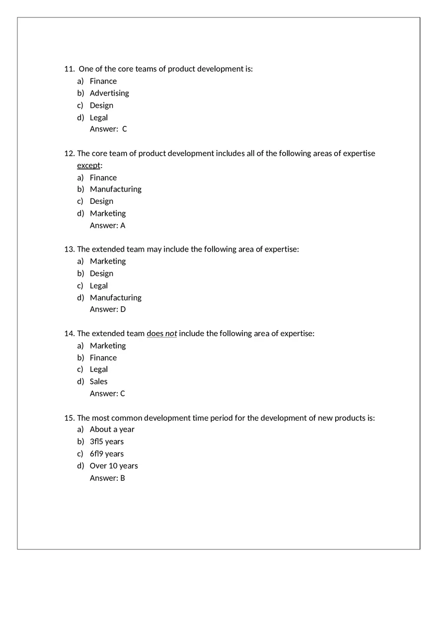 Product Design Exam Answers Part 1 - Page 3