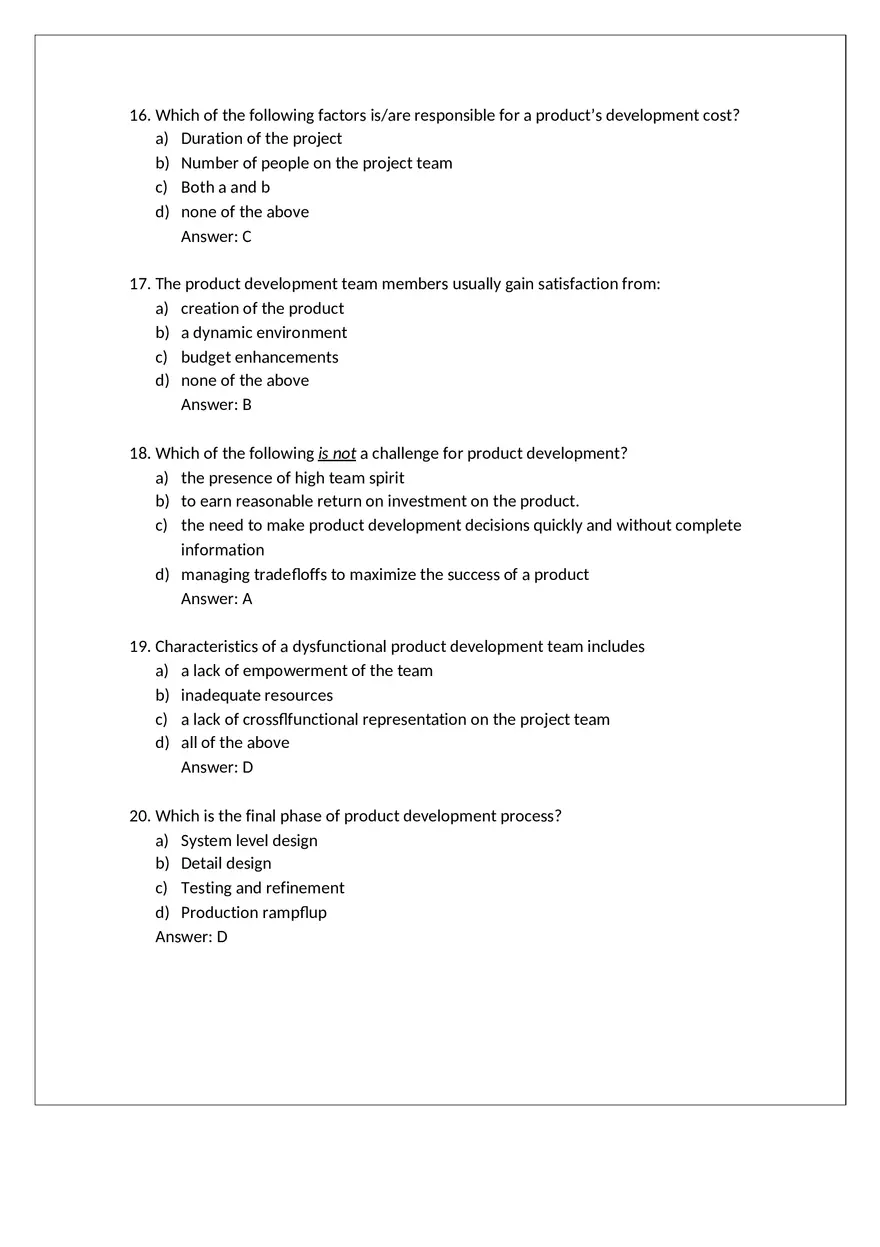 Product Design Exam Answers Part 1 - Page 4