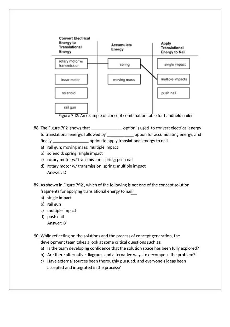 Product Design Exam Answers Part 5 - Page 5